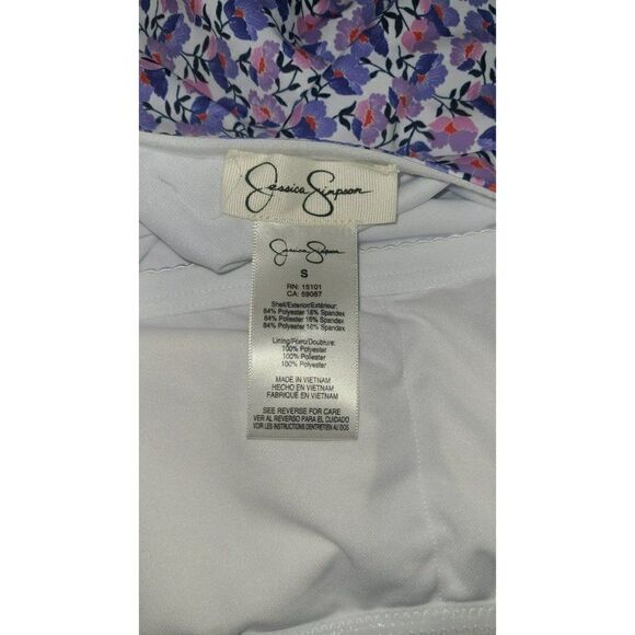 Jessica Simpson Boho Floral One Piece Swimsuit Women's Size Small - Picture 5 of 5